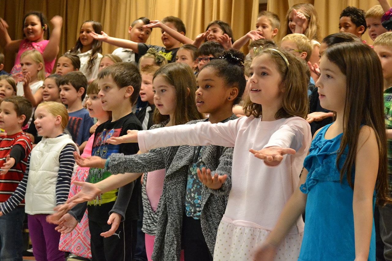 Veterans appreciate recognition, education at school assembly