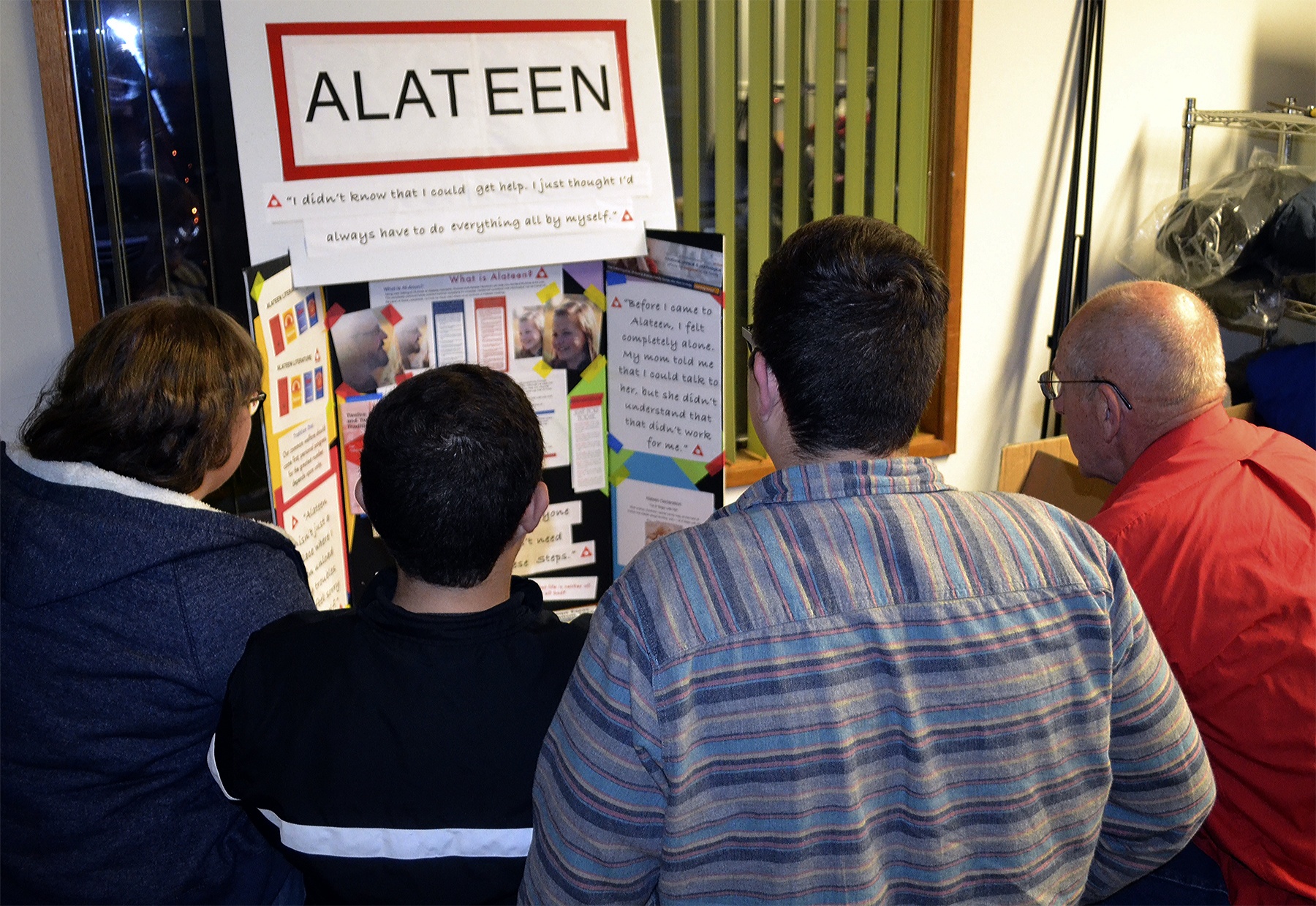 Alateen helps kids deal with alcoholics