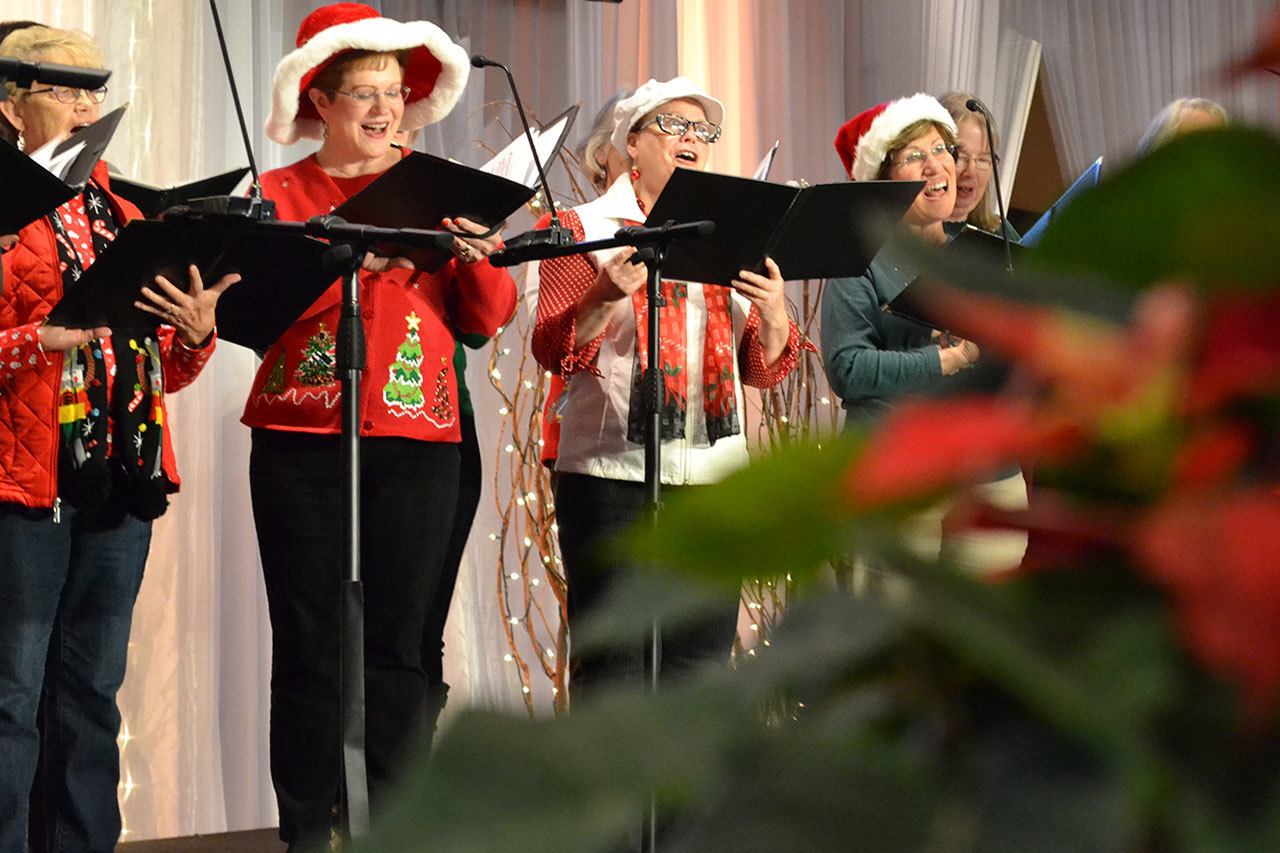 People of all ages enjoy the Festival of Trees