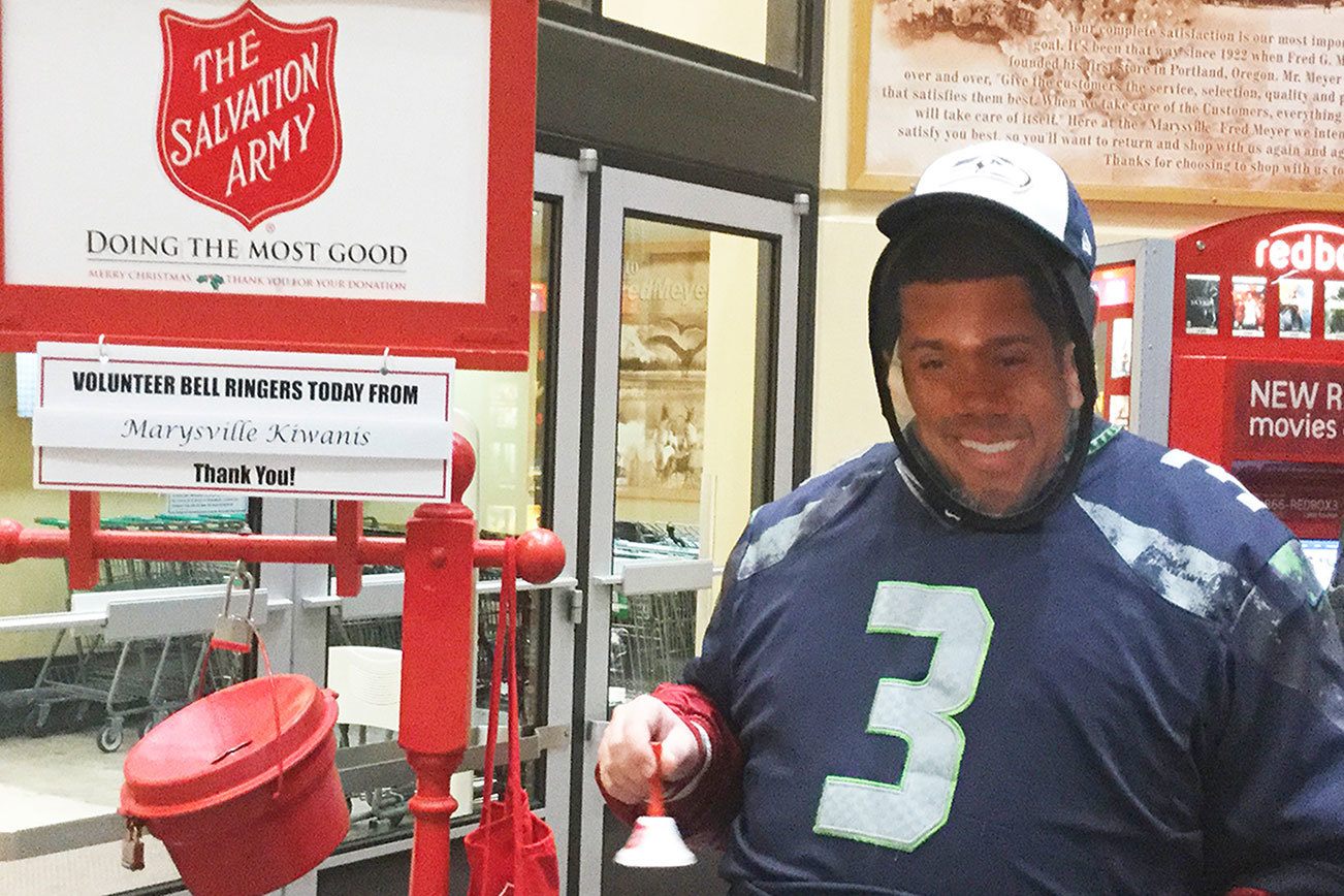 You can ring my bell by donating to Salvation Army