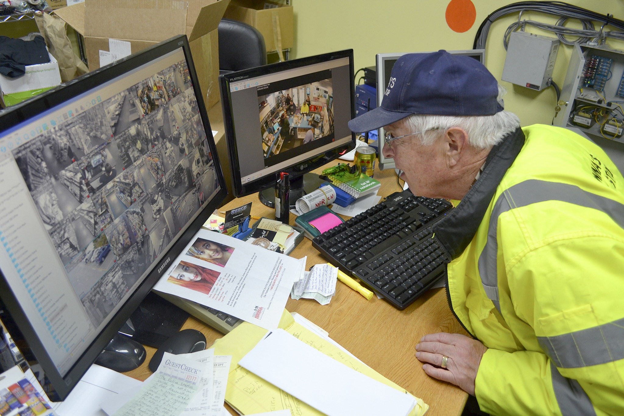 Donna’s elaborate security system helps it crack down on crime