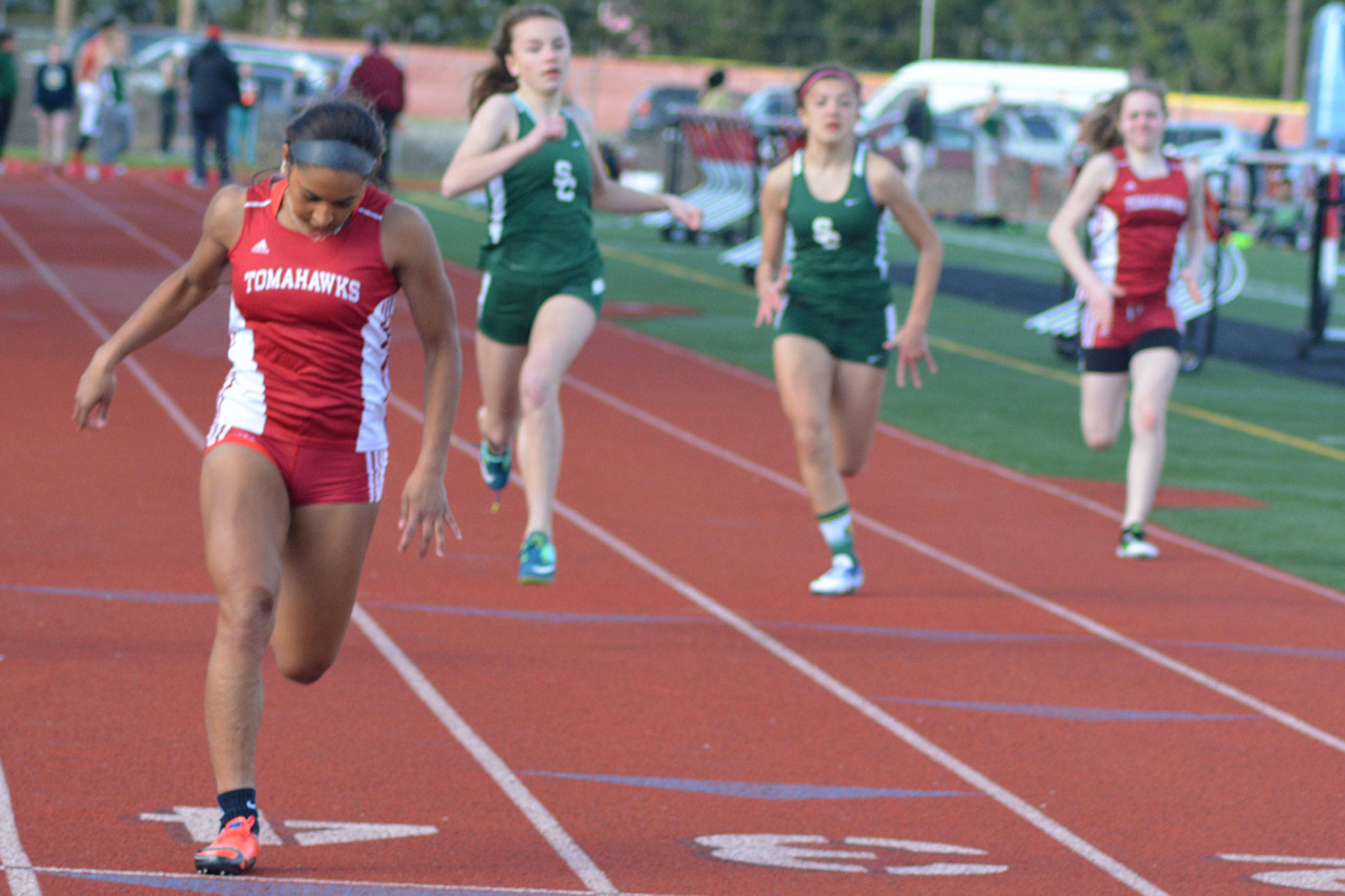 M-P sprinters stand out at home track meet