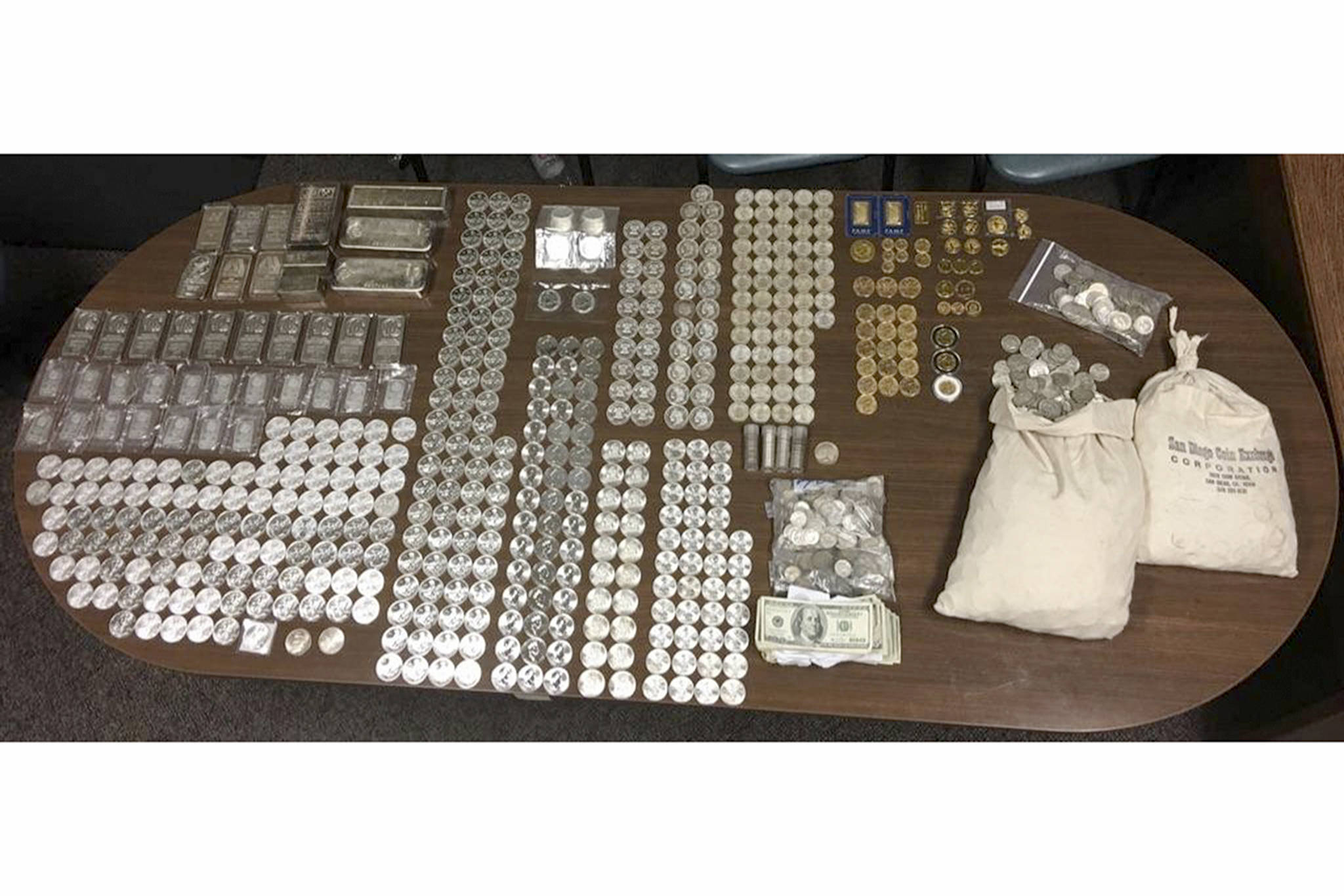Marysville police recover $115K in stolen coins