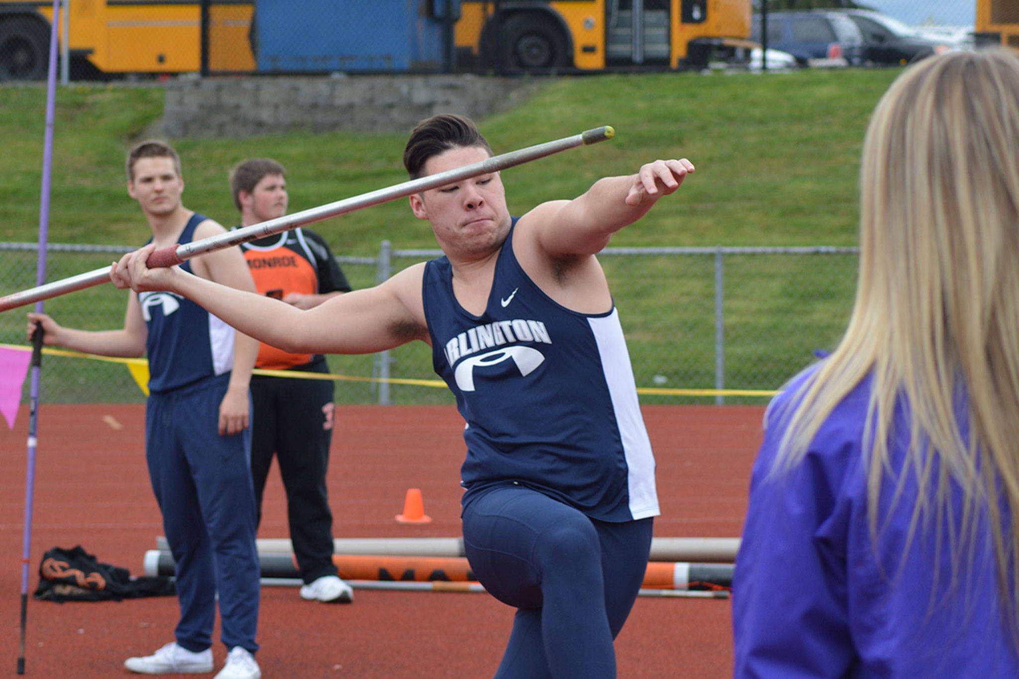 Local tracksters compete in All-Comer’s Meet