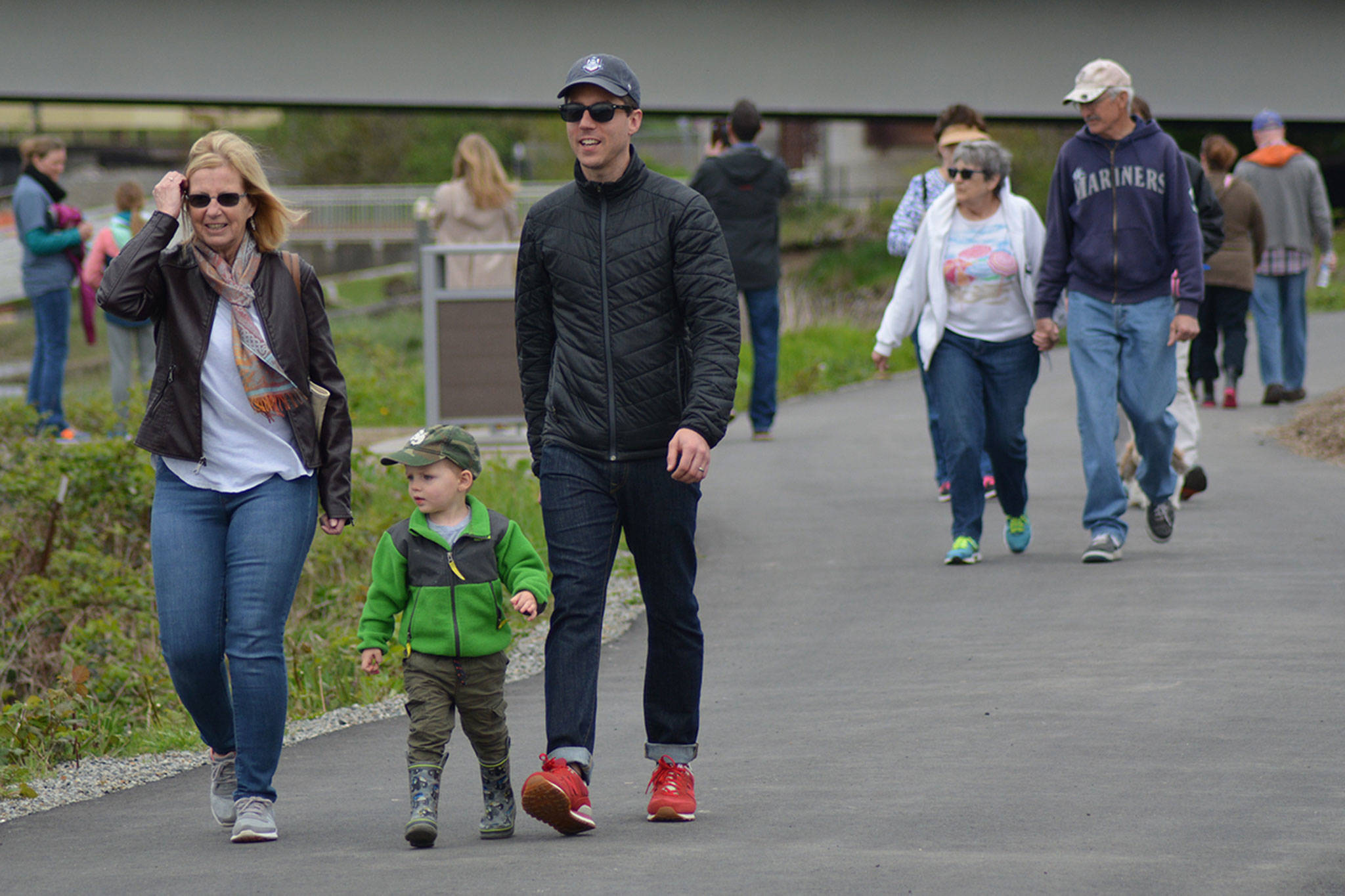 120 attend opening of Ebey Waterfront Trail (slide show)