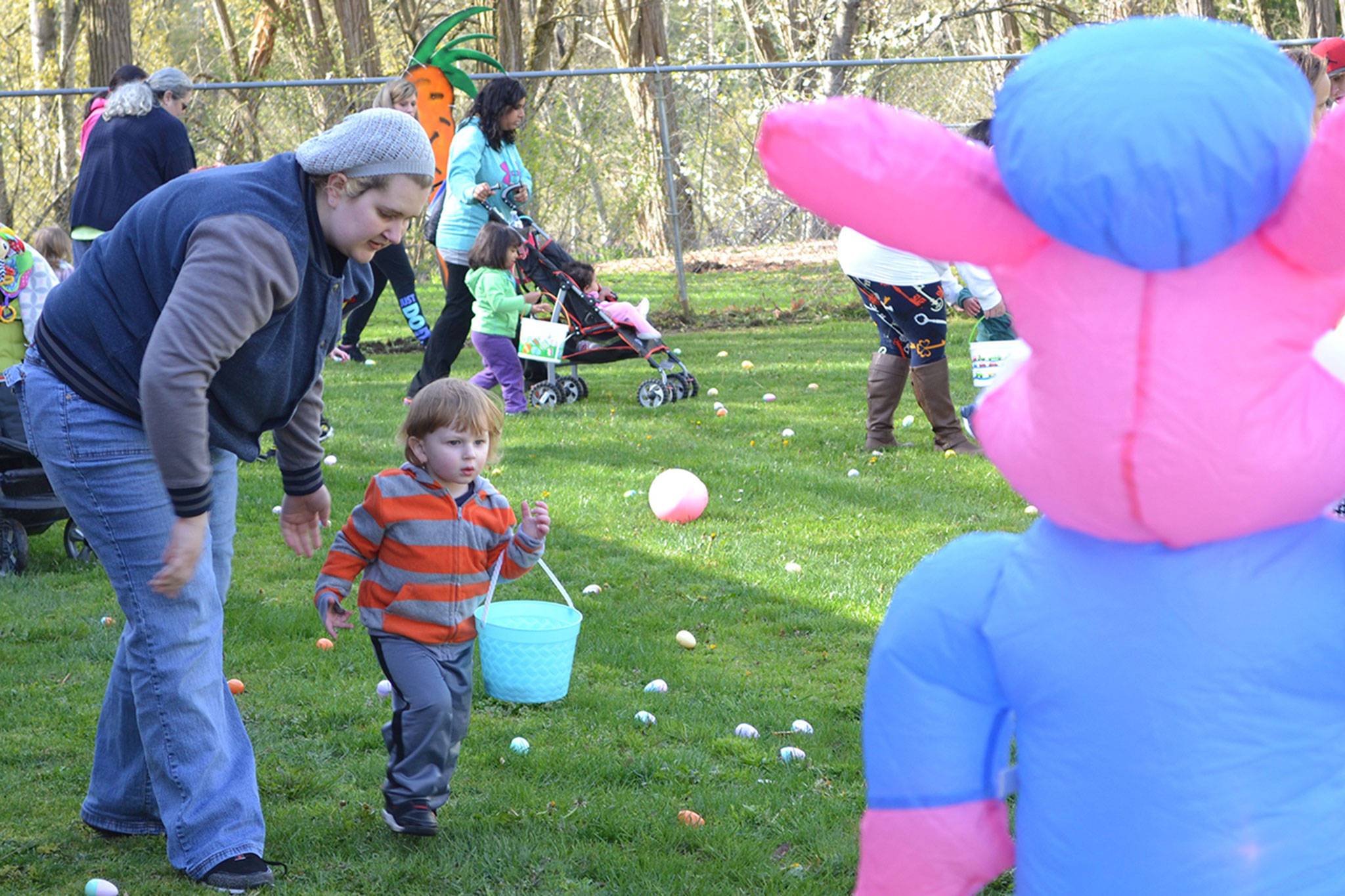 M’ville Easter Egg Hunt down to an egg-zact science