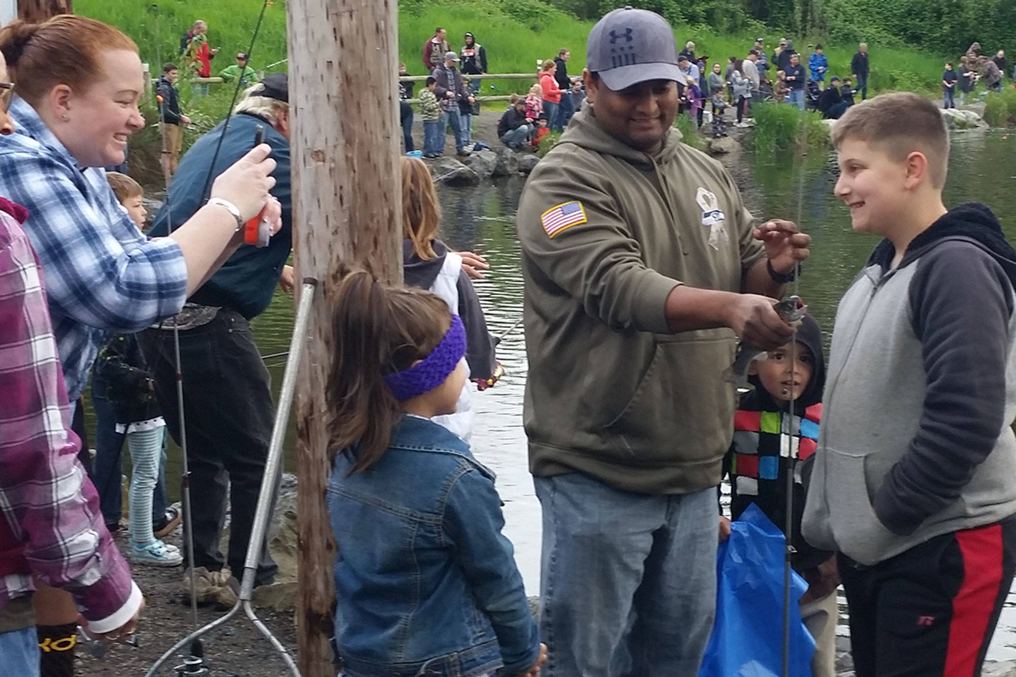 Kids enjoy fishing derby hook, line and sinker (slide show