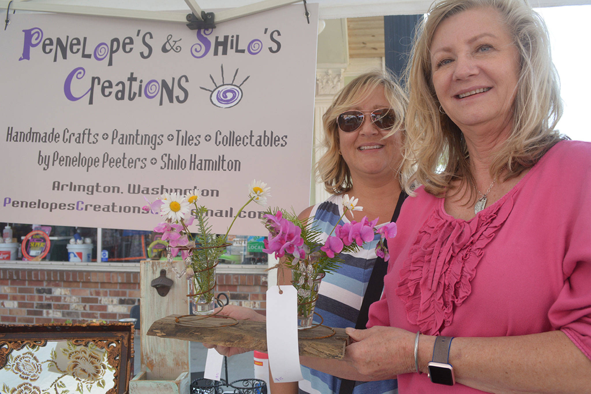 A loving spoon full of Arlington crafts at Street Fair (slide show