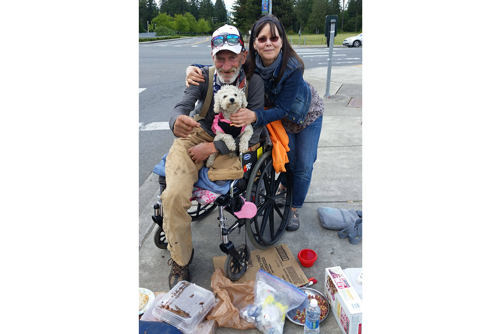 Don’t give money; tailgate with the homeless
