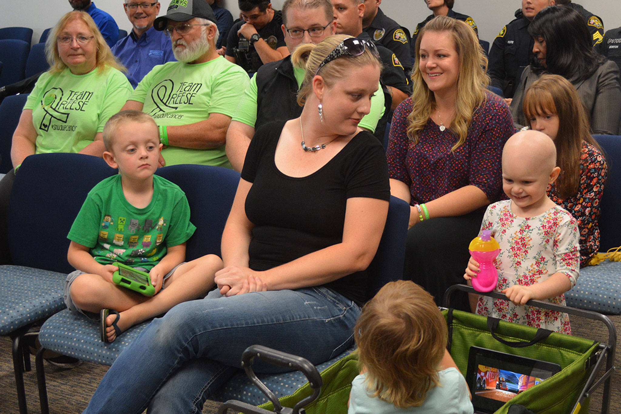 Nehring supports child cancer awareness month