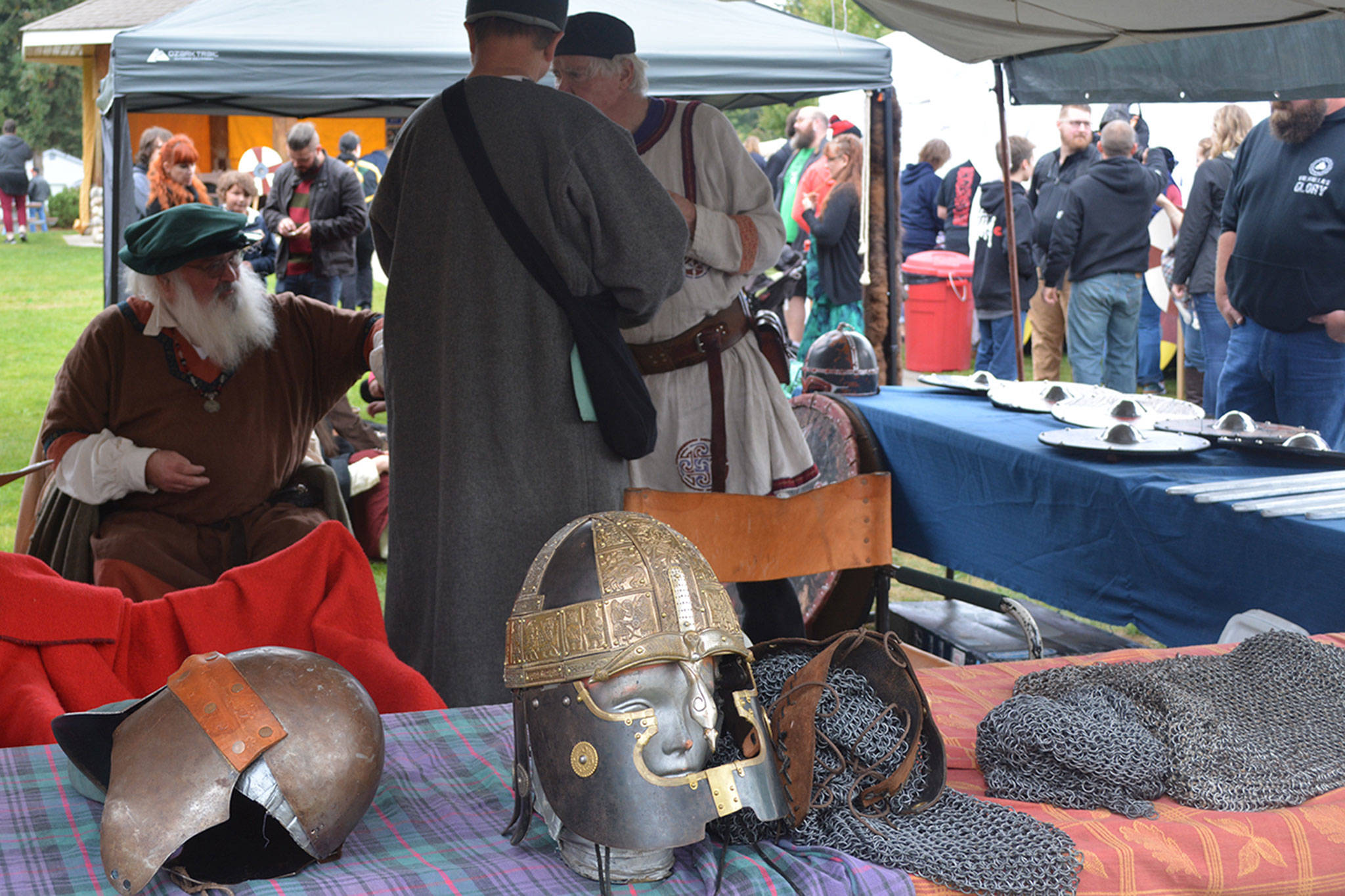 All aim to have a good time at 3rd Arlington Viking Fest