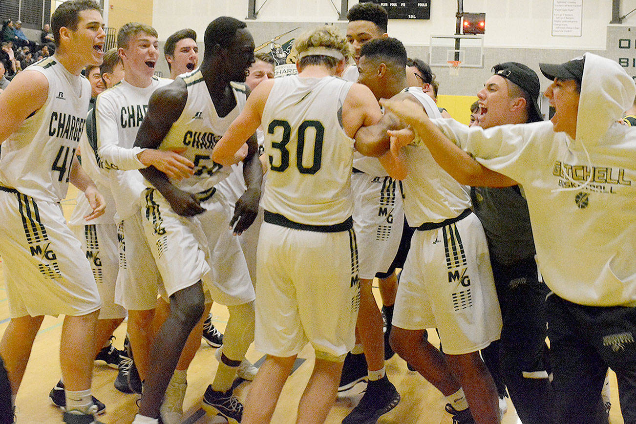 Buzzer beater the difference in MG’s win over Sehome (updated, slide show)