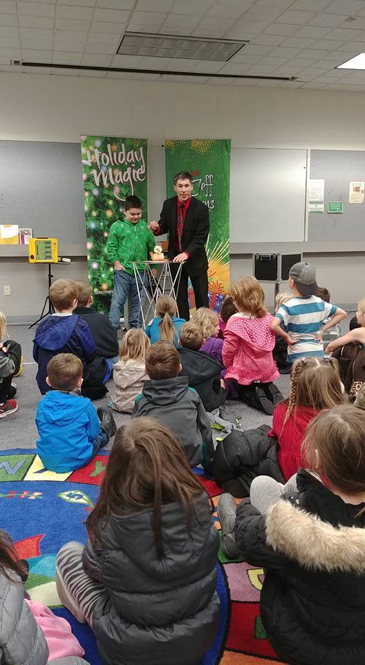 His tricks aren’t just for kids