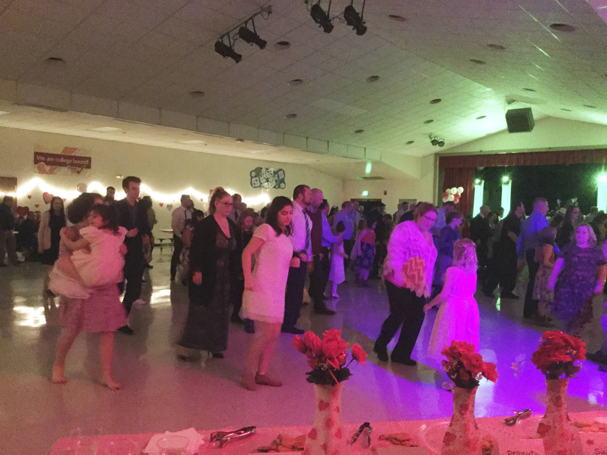 Fathers, daughters bond at special Valentine’s dance