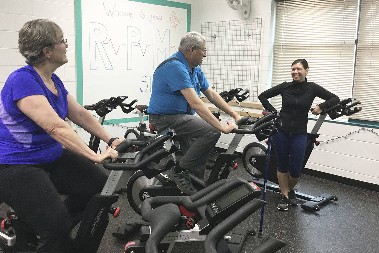 Indoor riders ready for Pedaling for Parkinson’s YMCA fundraiser