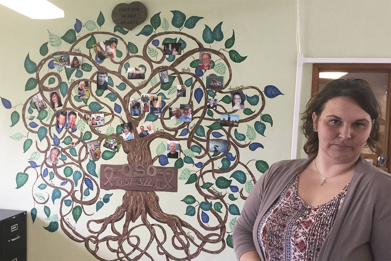 Daughter’s tree of life mural honors victims of Oso slide
