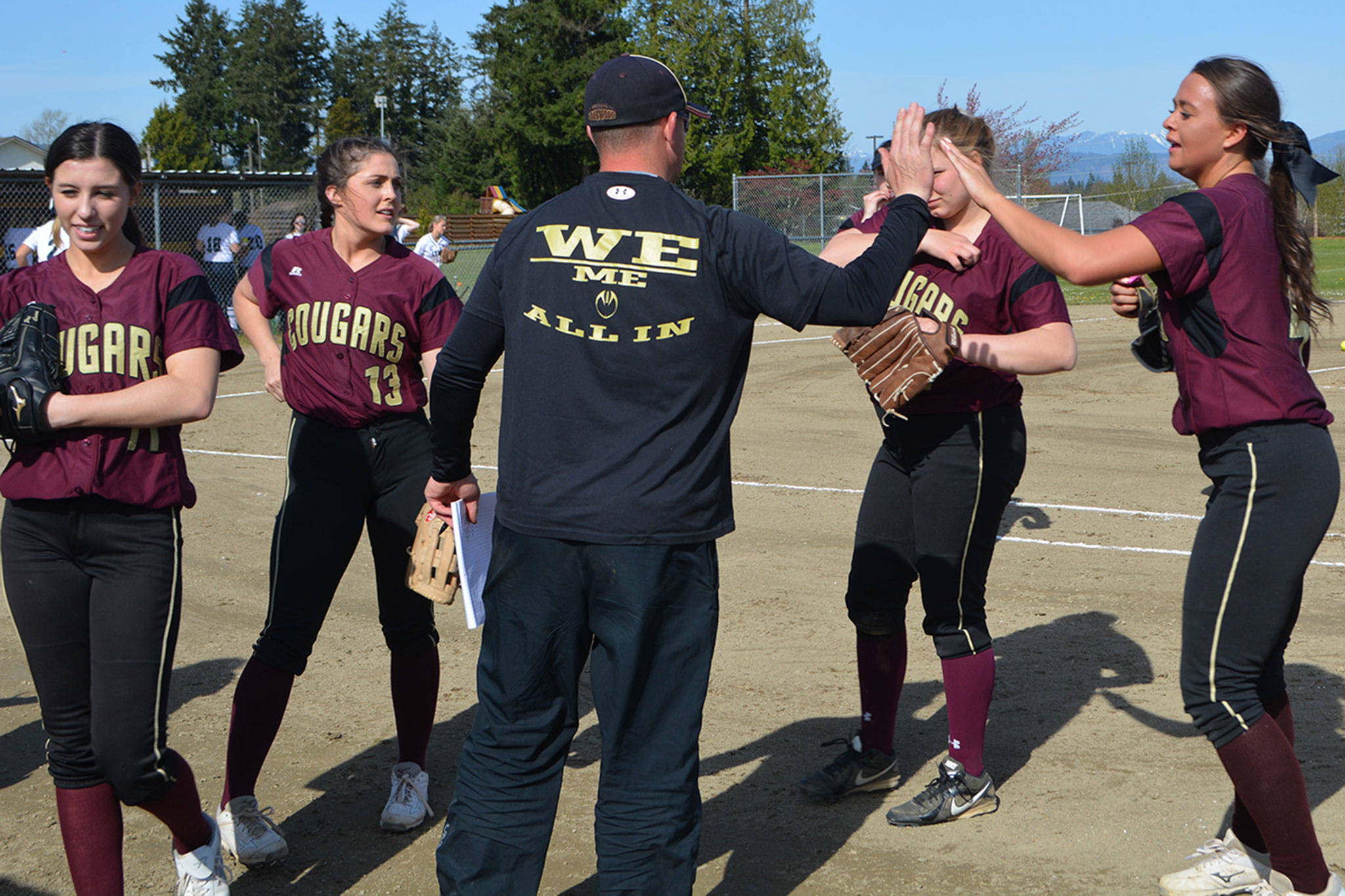 Lakewood girls softball team edges Lynden Christian (slide show)
