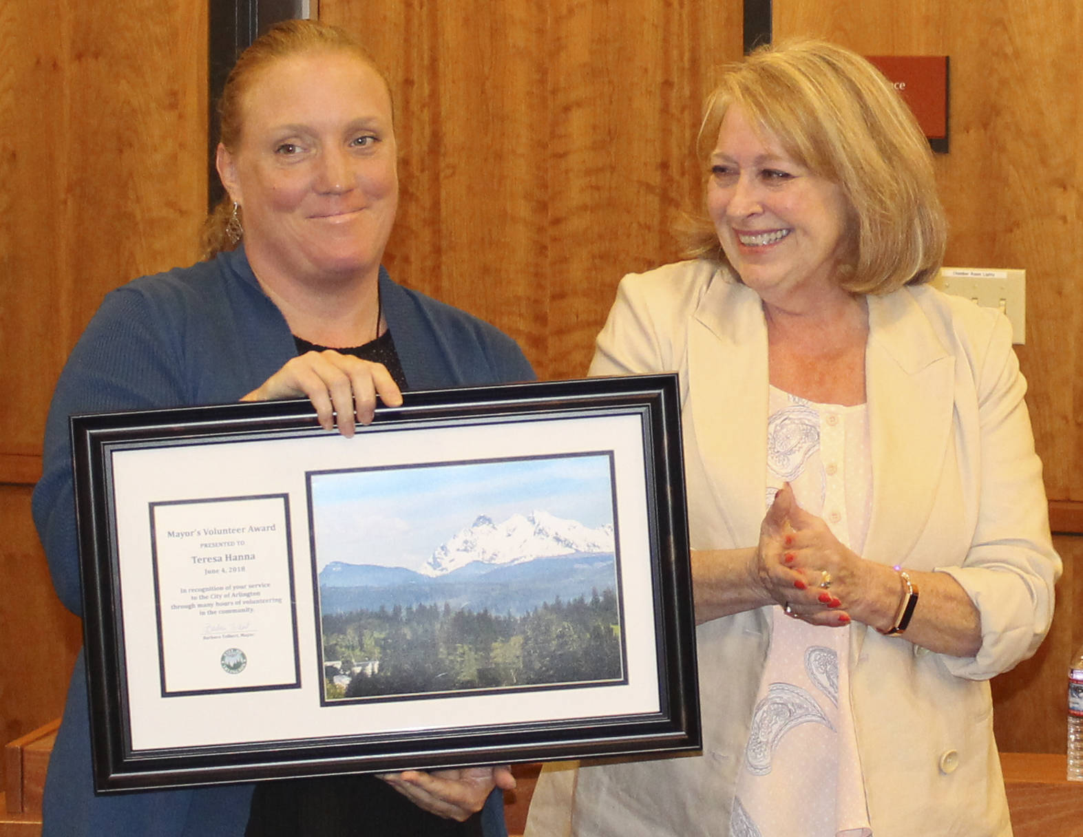 &#8216;Band mom&#8217; honored for making sure the beat goes on in Arlington