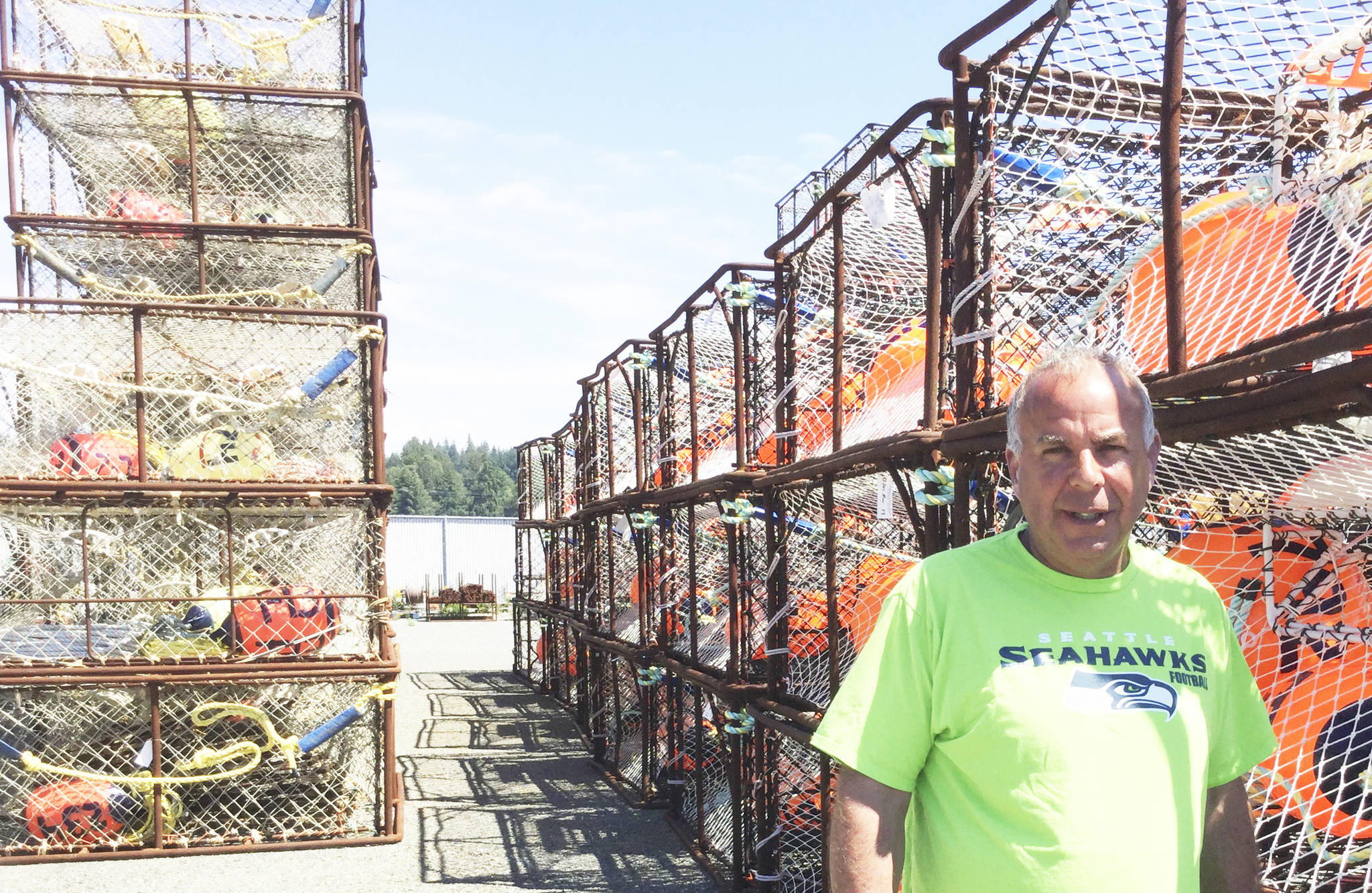 The man who built a better crab trap: Arlington crab pot maker gets help from Russians to keep company’s head above water