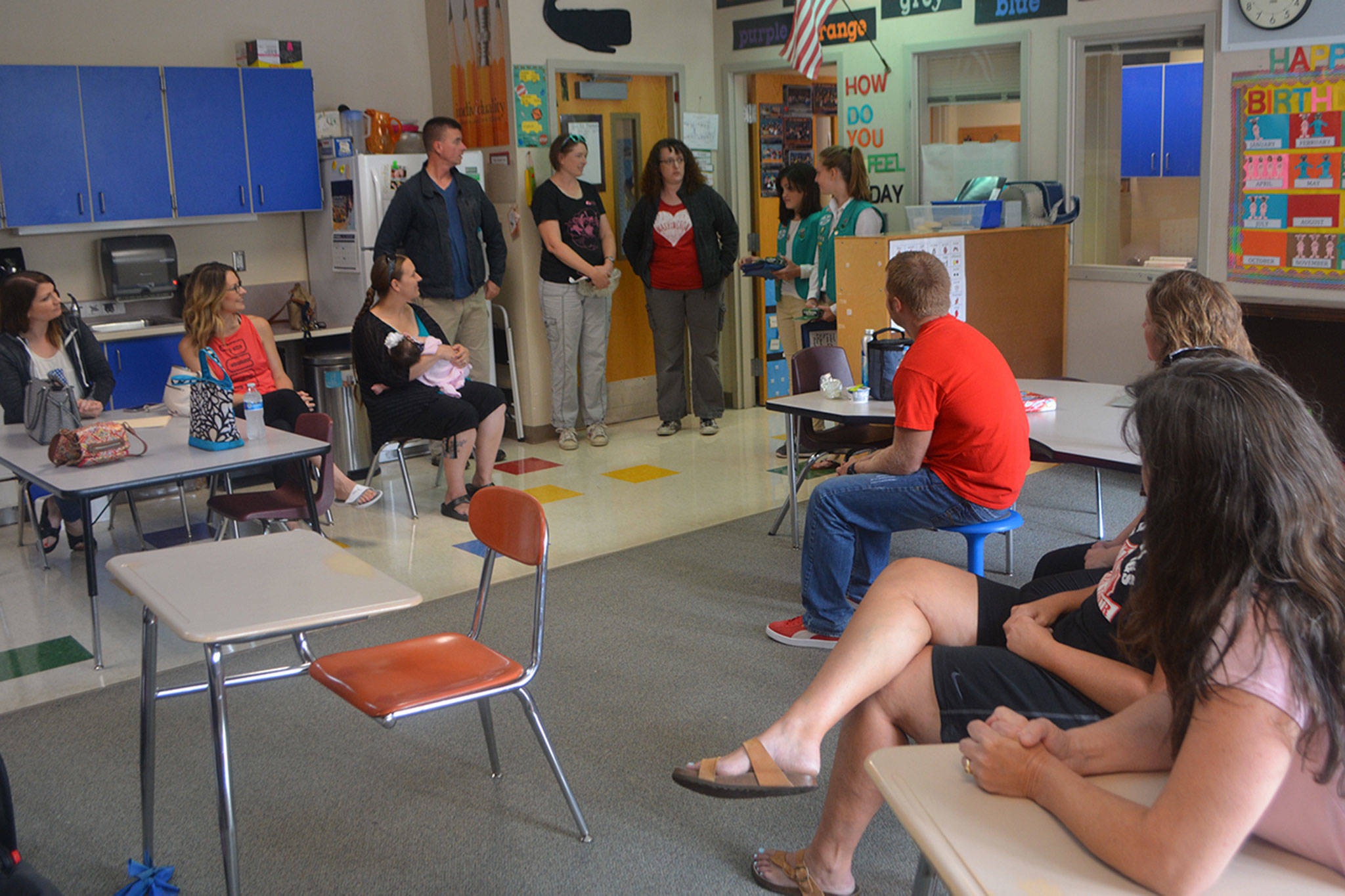 2 Girl Scouts make picture books to help nonverbal kids communicate