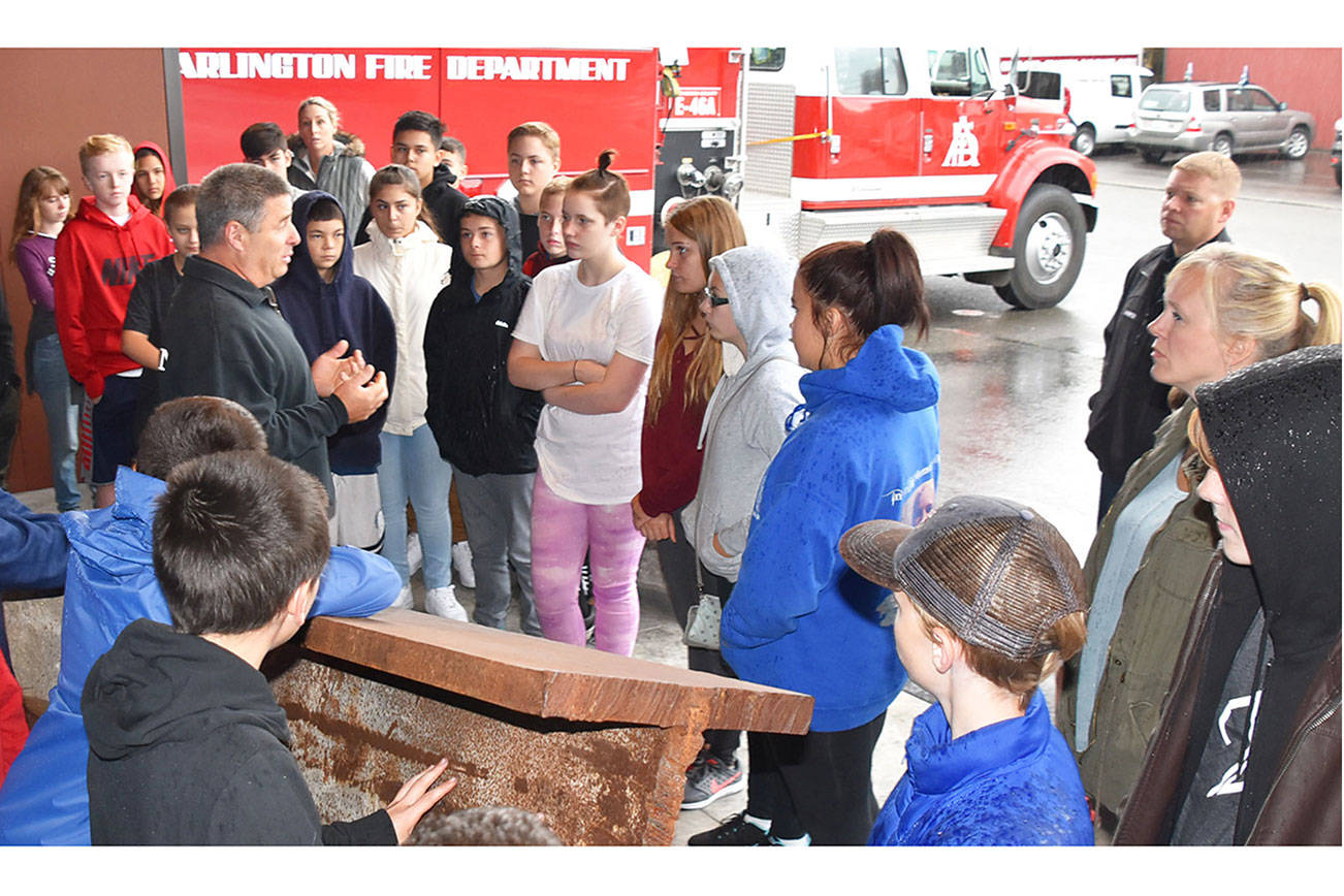 Arlington 8th-graders learn about 2001 terrorist attacks