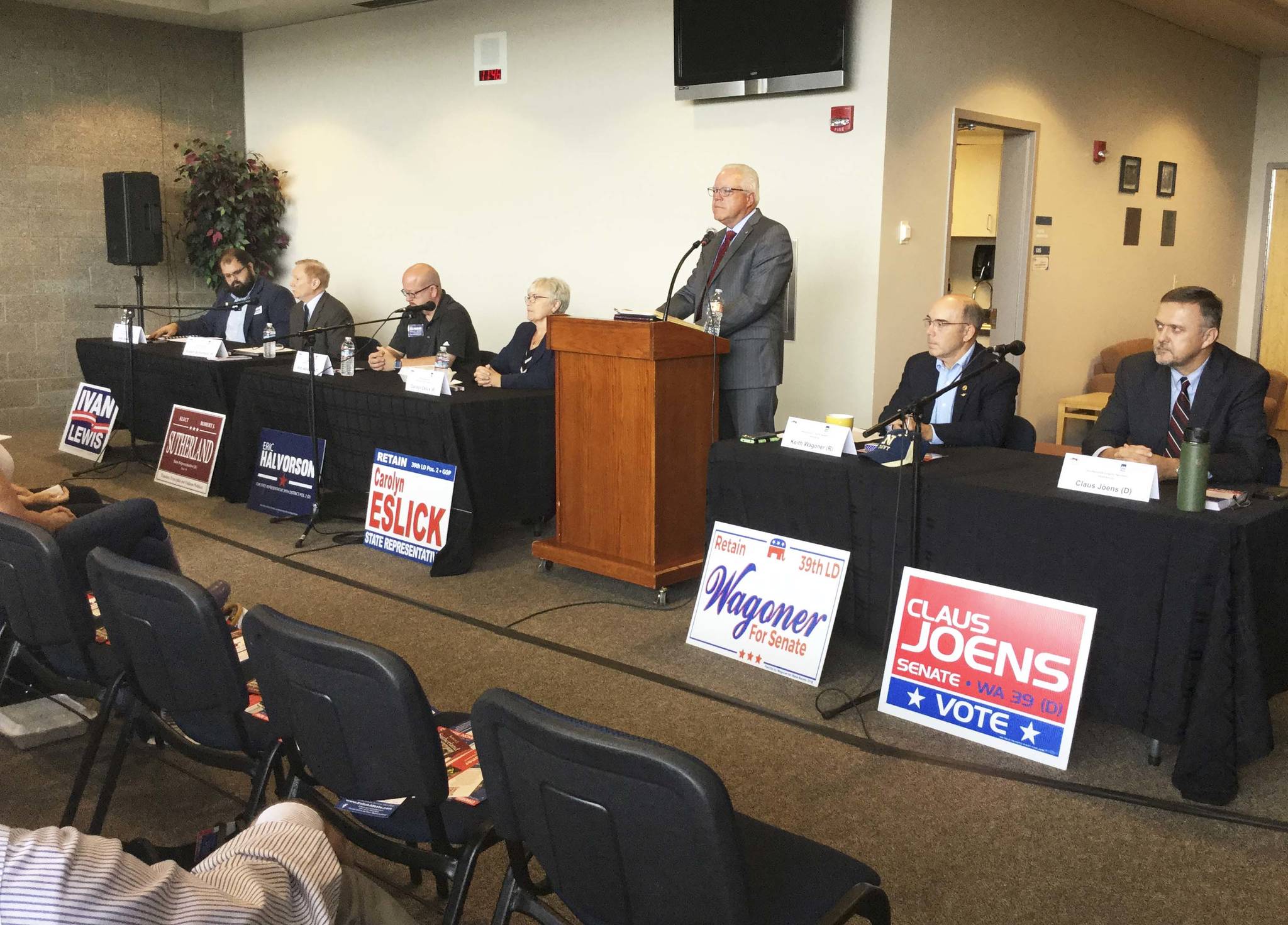 Candidates for 39th Legislative District speak out on transportation, business