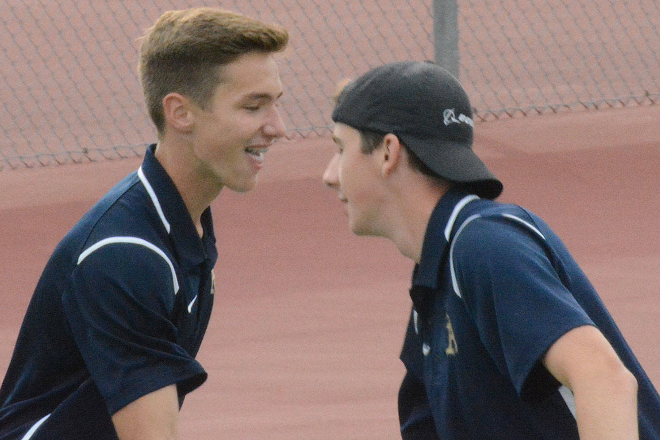 Arlington tennis doubles team qualifies for state (slide show)