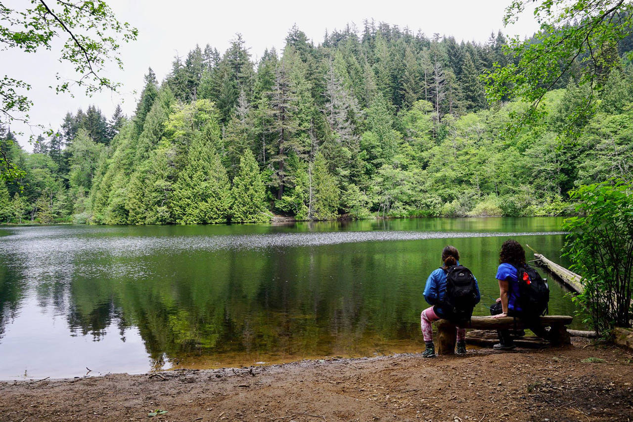 You have to be more careful hiking this time of the year