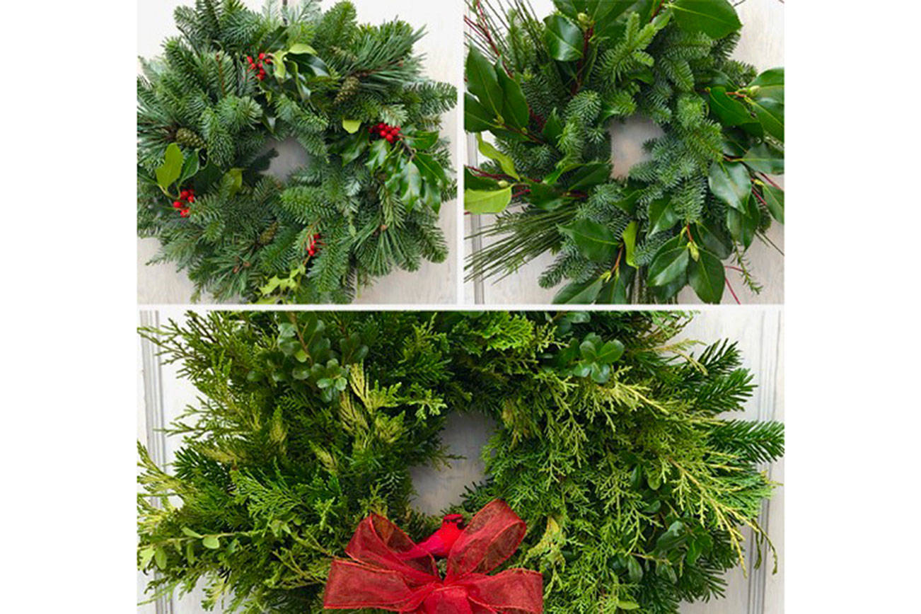 Wreaths are fun to put together this time of year