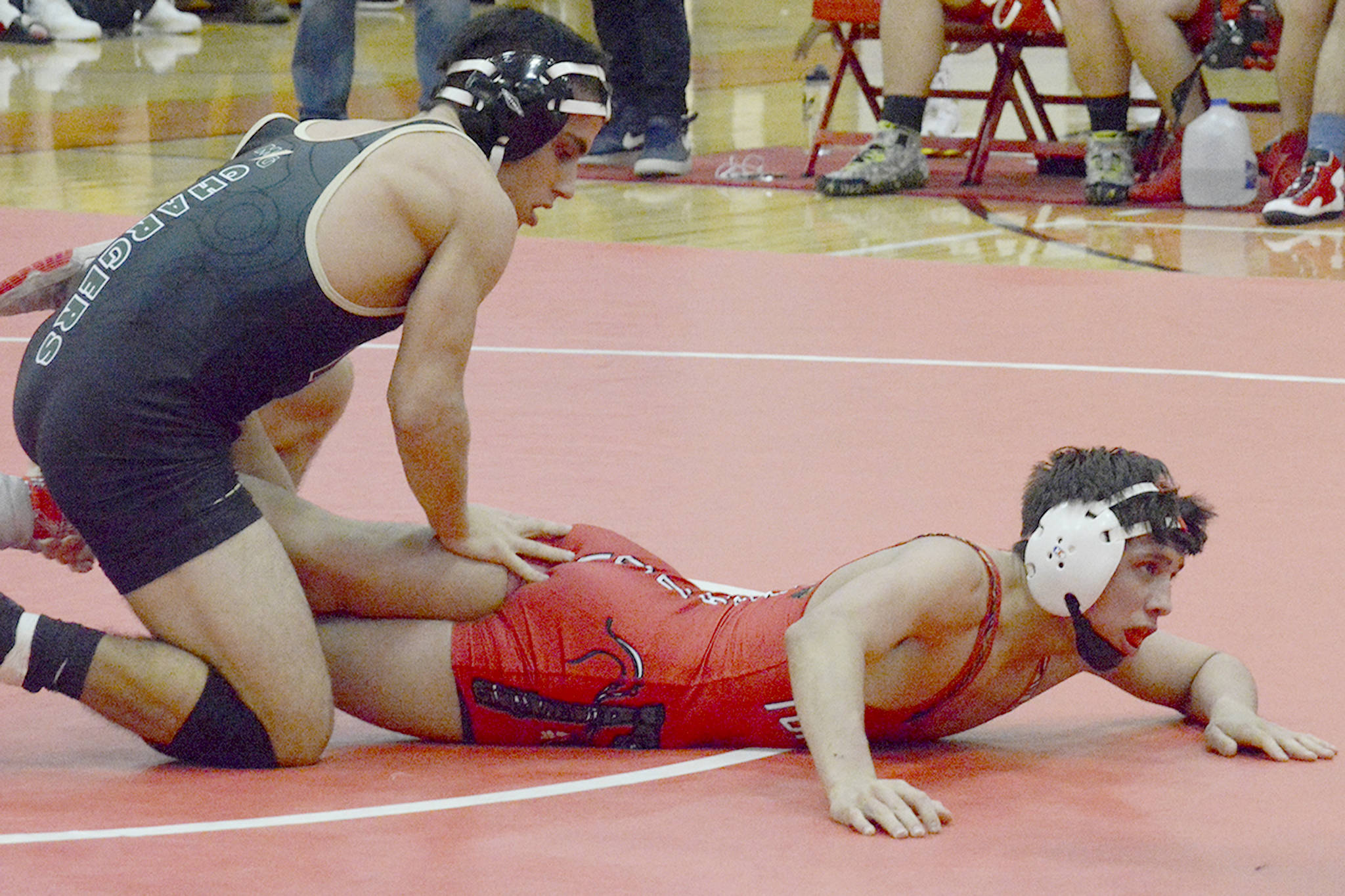 M-P beats MG in wrestling (slide show)