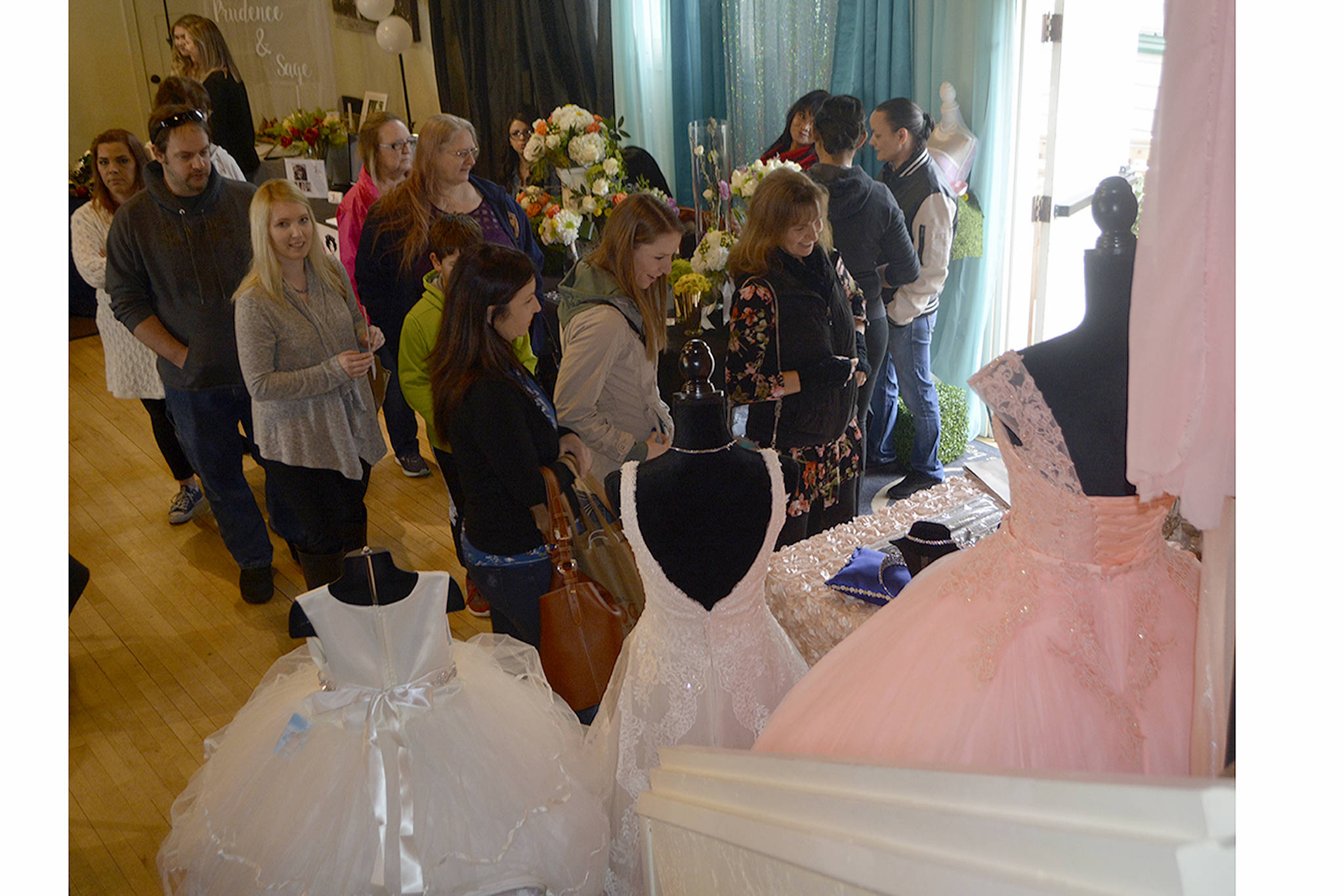 1st Wedding Show at Marysville Opera House engaging (slide show)