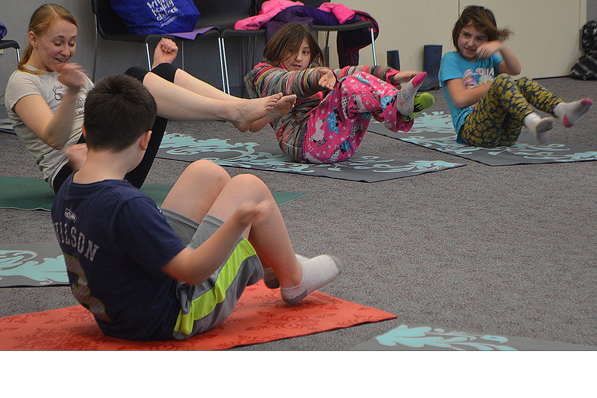 Don’t tell them it’s exercise: Free Yoga Calm class keeps kids engaged