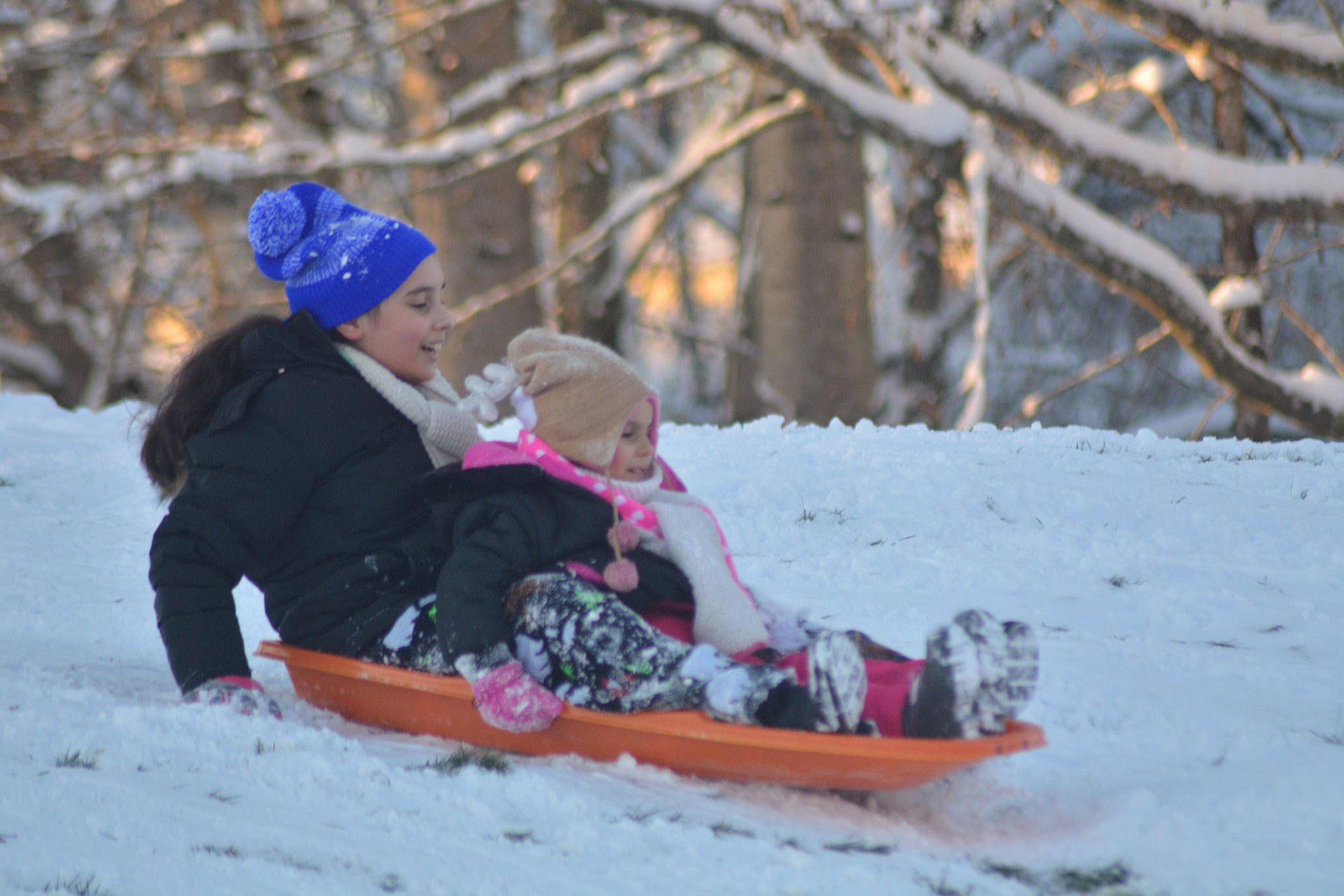 Hundreds enjoy ‘Snow Day’ at Jennings Park (slide show)