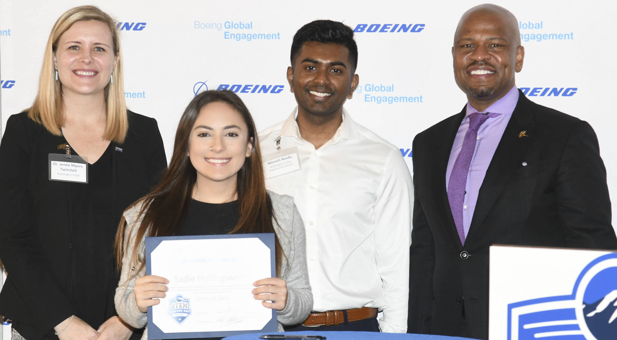 Arlington High School student attends STEM Signing Day at Capitol