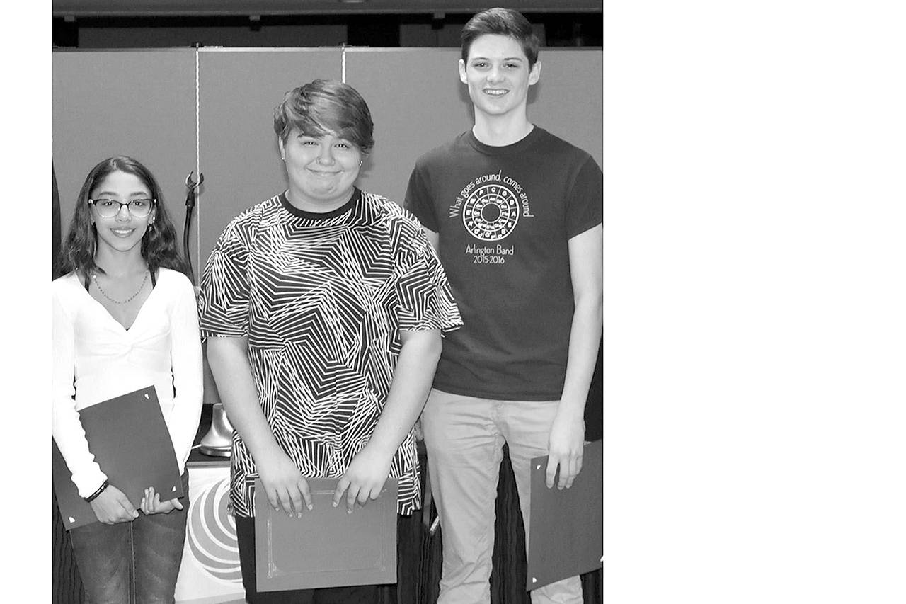 Mariska Lebahn, Elliot Hillis and Mason Shepherd