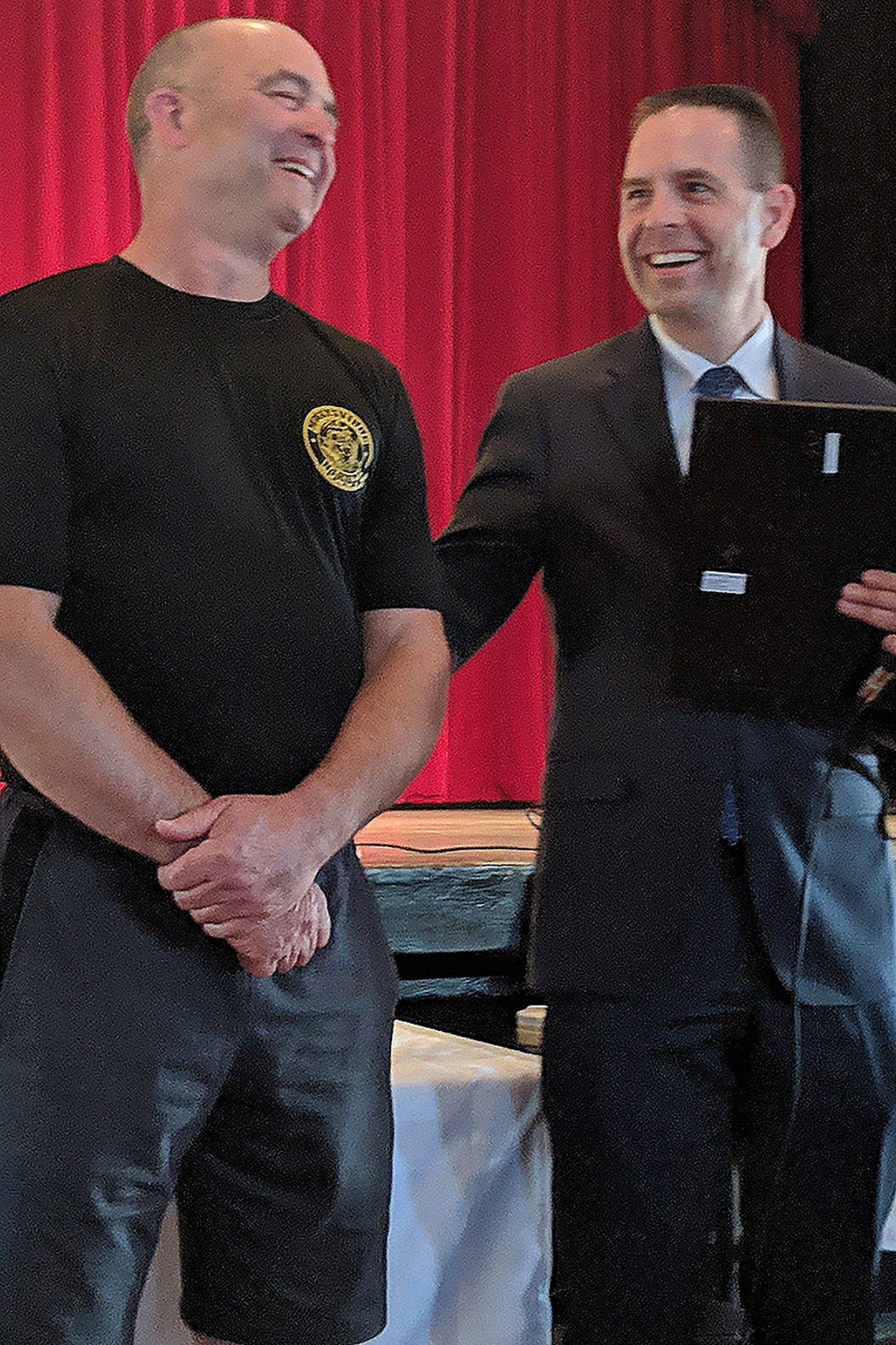 Nehring, NJROTC honor M-P principal Rose