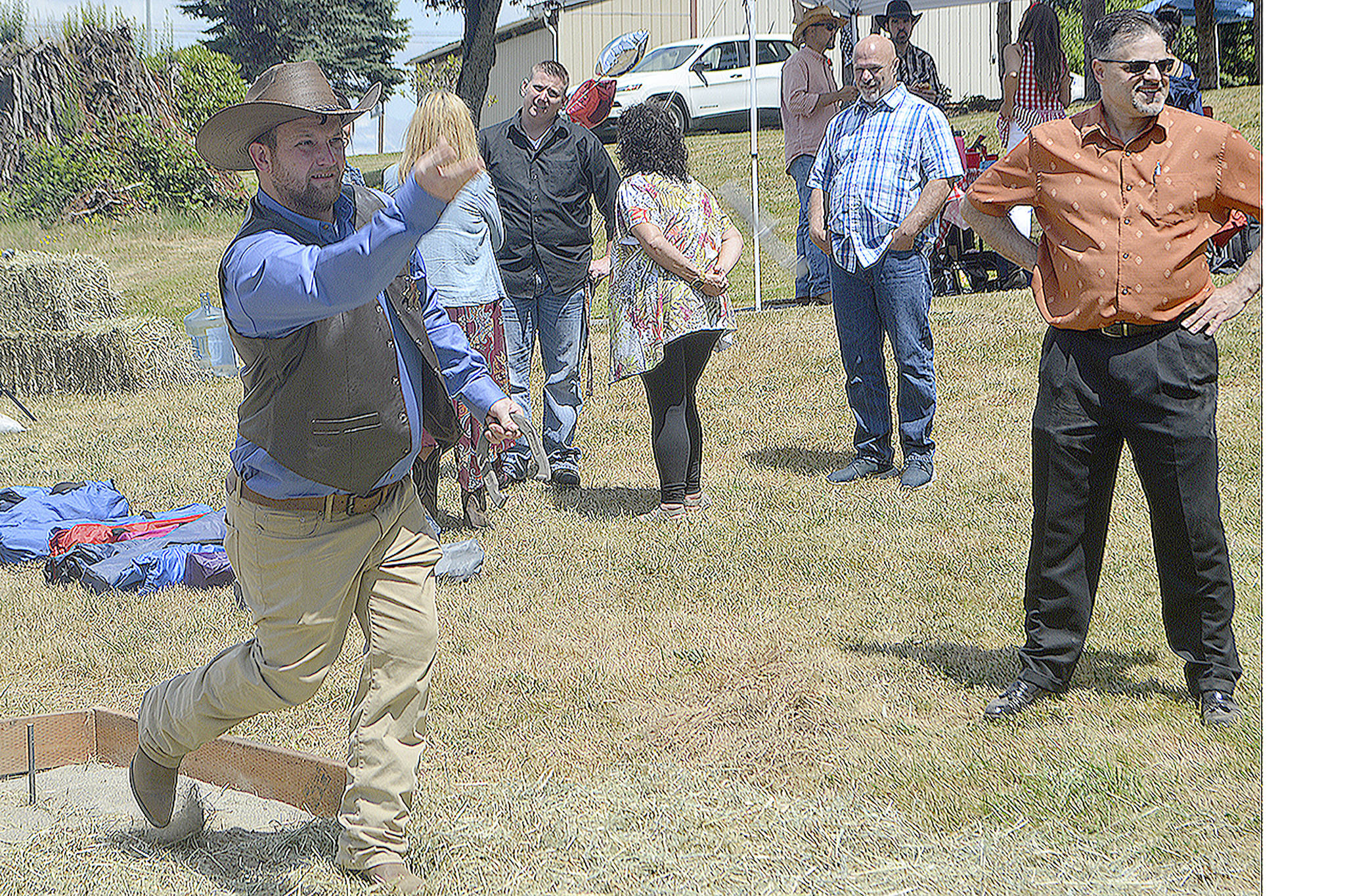 Church rounds up visitors for Western Sunday