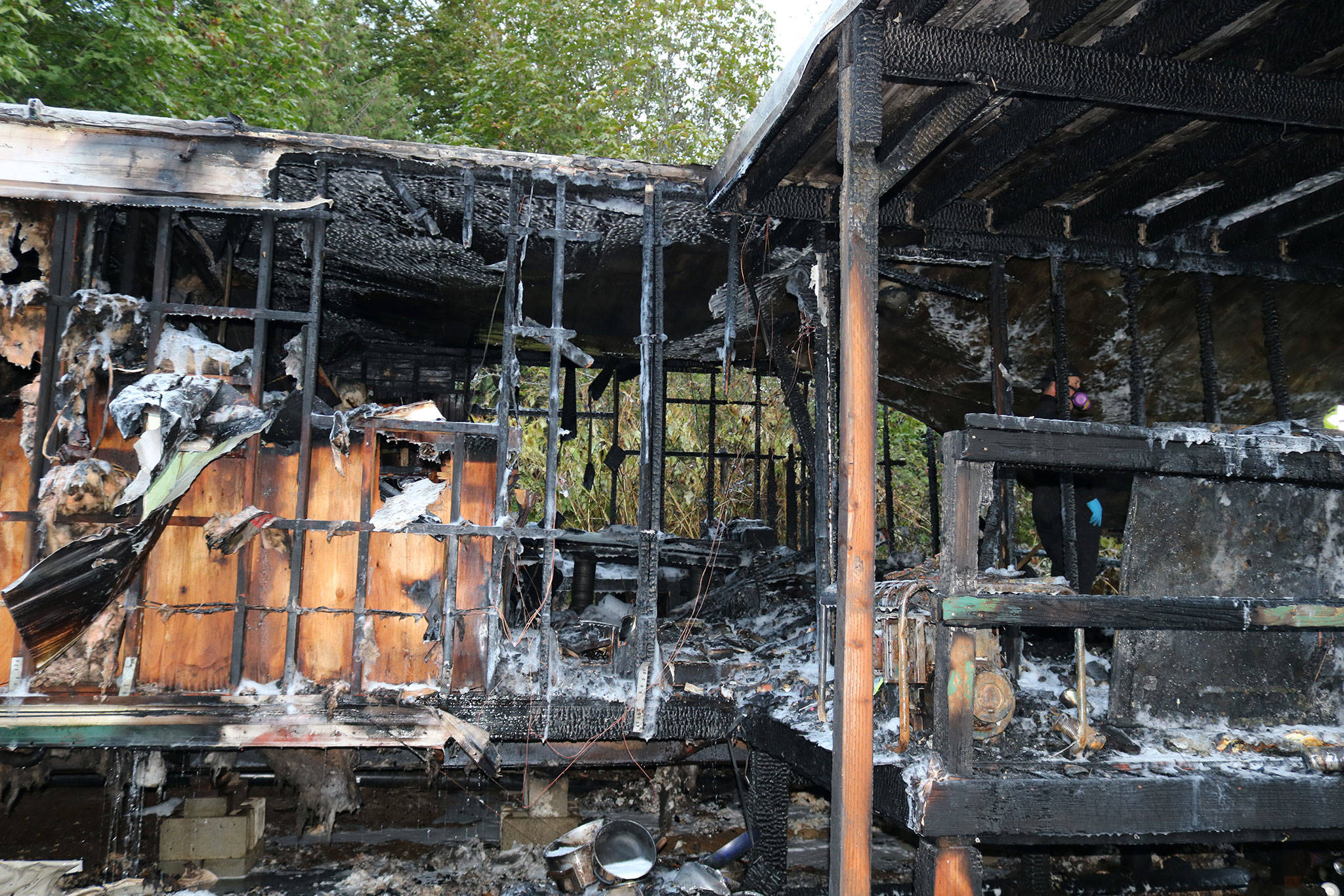 No alarms or escape plan but Marysville family OK after mobile home fire
