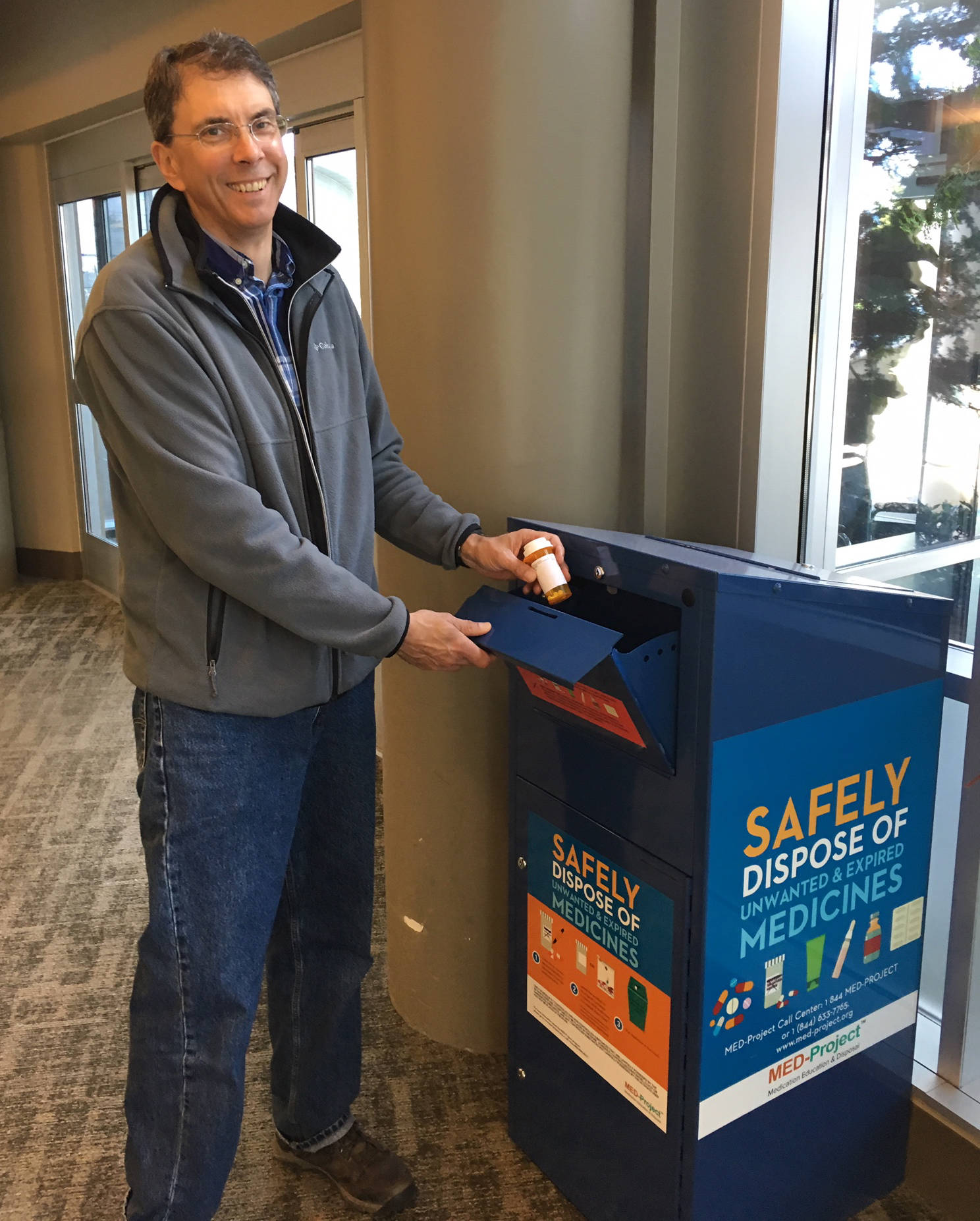 Skagit County Public Healths Secure Medicine Return through MED Project lets you safely dispose of medications any time.