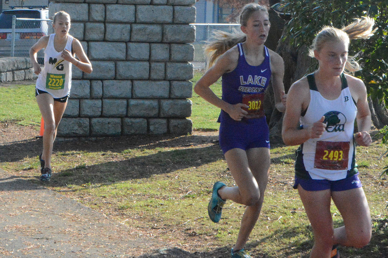 Charger 5th but Arlington girls 2nd in Wesco Championships