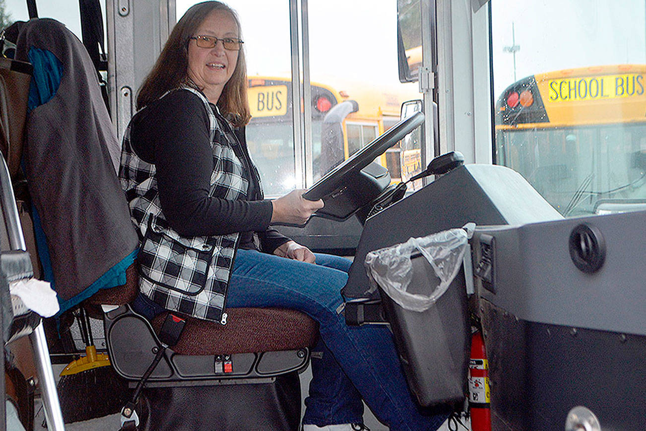 Marysville’s been leaving the school bus driving to her for over 41 years